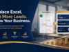 Indian small business owner replacing Excel spreadsheets with CRM software to improve lead tracking and increase sales conversions